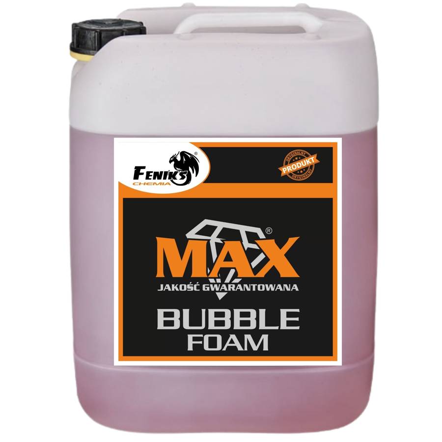Feniks Max Bubble Foam 20kg Aktywna piana do aut mocny koncentrat Bubble Foam - 20kg