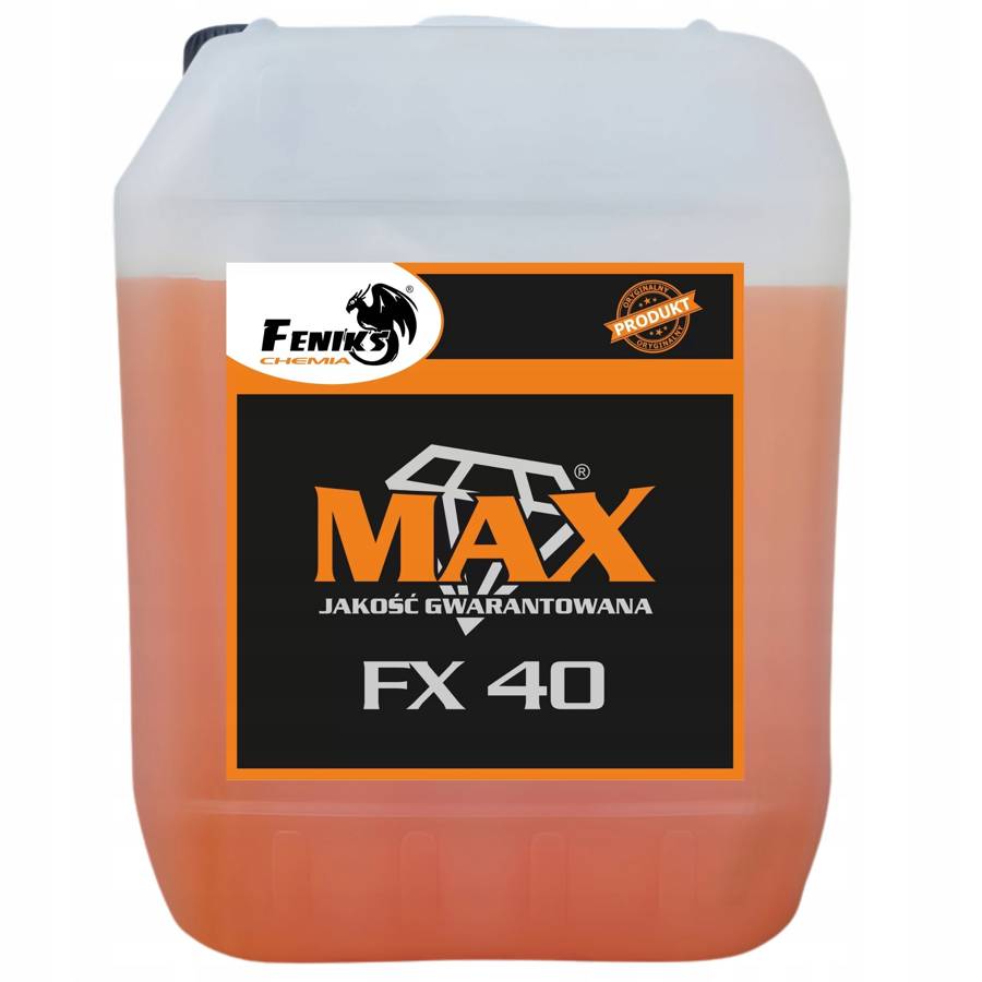 Feniks Max FX 40 20kg Alkaliczny płyn do myjni samochodowych profesjonalny FX 40 20kg