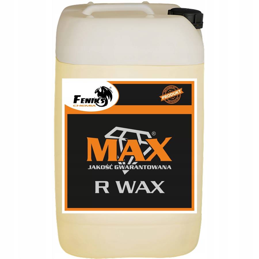 Fenix Max R WAX 20L Wosk osuszający do auta hydrofobowy zapach pina colada R WAX 20L
