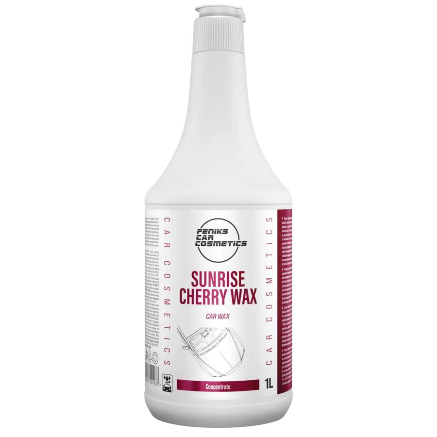 Feniks Sunrise cherry wax 1L Wosk Osuszający oraz ochronny wysoki połysk Sunrise cherry wax - 1l
