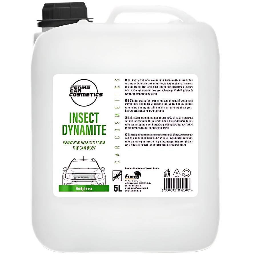 Feniks  Insect dynamite 5L Płyn do szyb reflektorów zderzaków na owady aut i motocykli - 5l