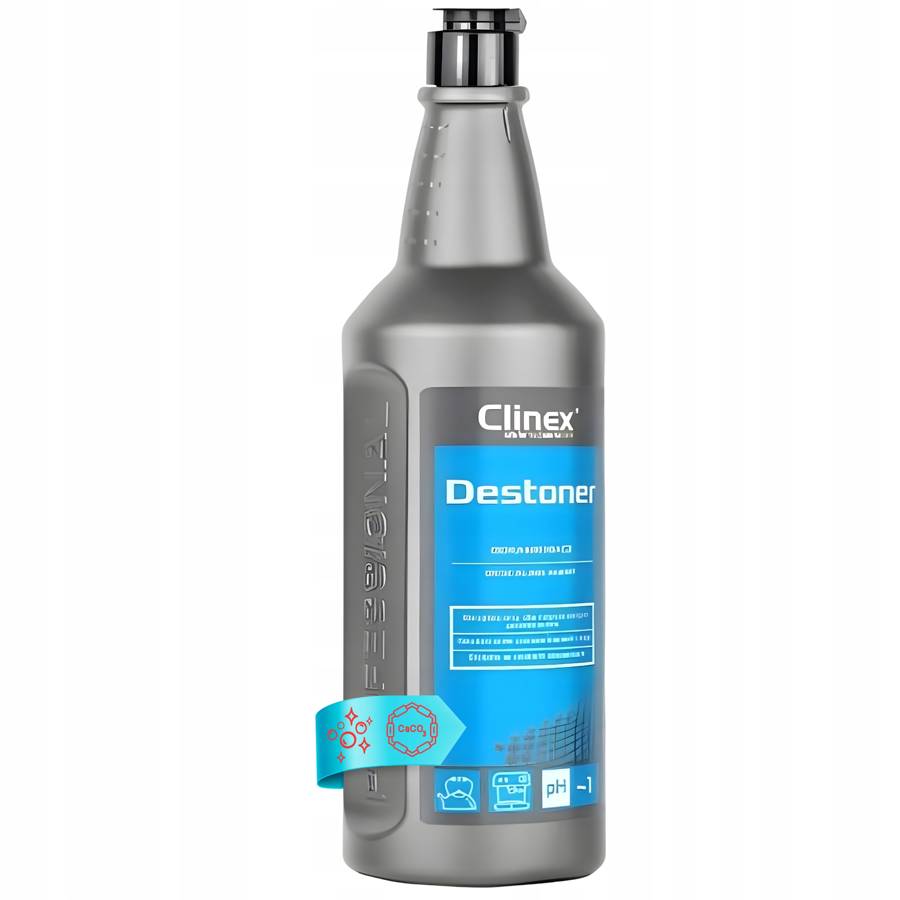 Clinex Destoner 1L Odkamieniacz Do Wc, Ekspresu Armatury Silnie Kwaśny pH1 