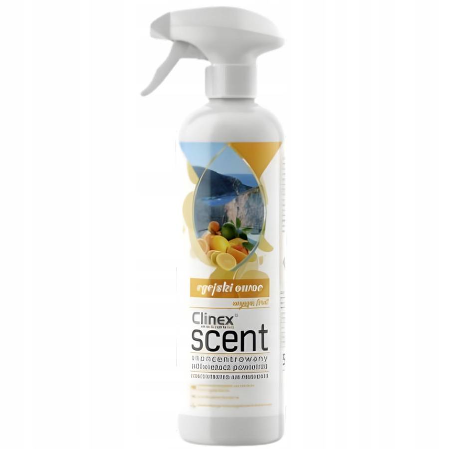 Clinex Scent Egejski Owoc 500ml Odświeżacz Powietrza Skoncentrowany Neutralizator 