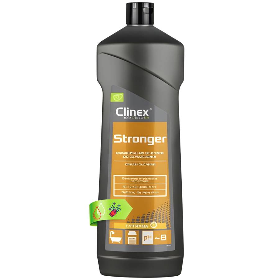 Clinex Stronger 750ml Mleczko Do Czyszczenia Płyt Ceramicznych Łazienki Wanny Piekarnika