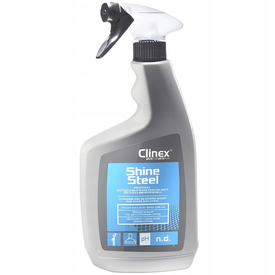 Clinex Shine Steel 650ml Środek Płyn Do Czyszczenia Stali Nierdzewnej INOX Konserwacja 
