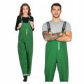 BEMOREGREEN 54/L Spodnie Przeciwdeszczowe Wodoodporne Ogrodniczki JAKOŚĆ 54/L