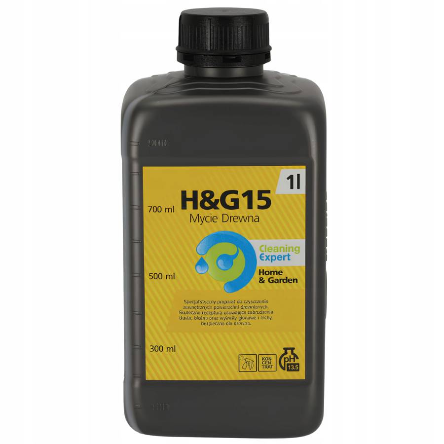 Cleaning Expert H&G15 Płyn do mycia drewna tarasów mebli ogrodowych mchy 1L