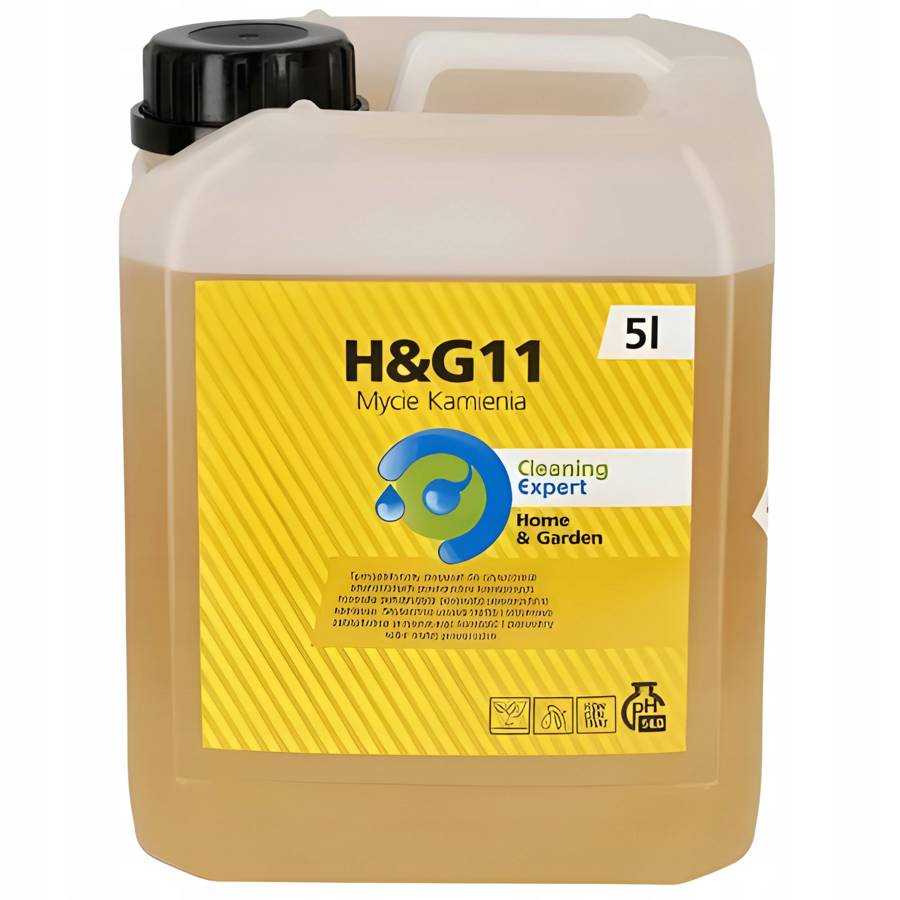 H&G11 Mycie kamienia 5L Środek do Mycia Kostki Brukowej CE H&G11 Mycie kamienia 5L Koncentrat