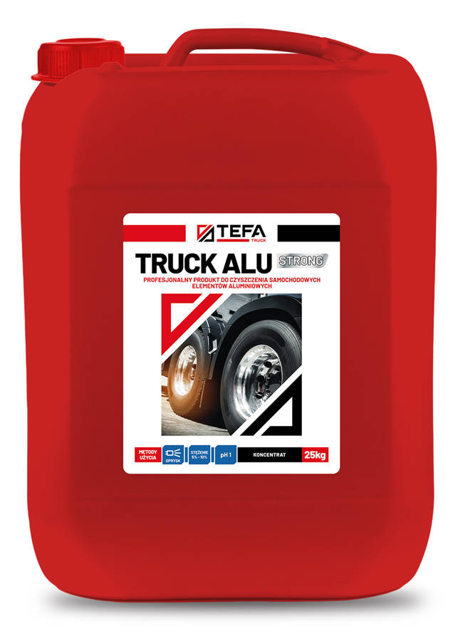 TEFA Truck Alu Strong 25kg. Produkt do czyszczenia elementów aluminiowych