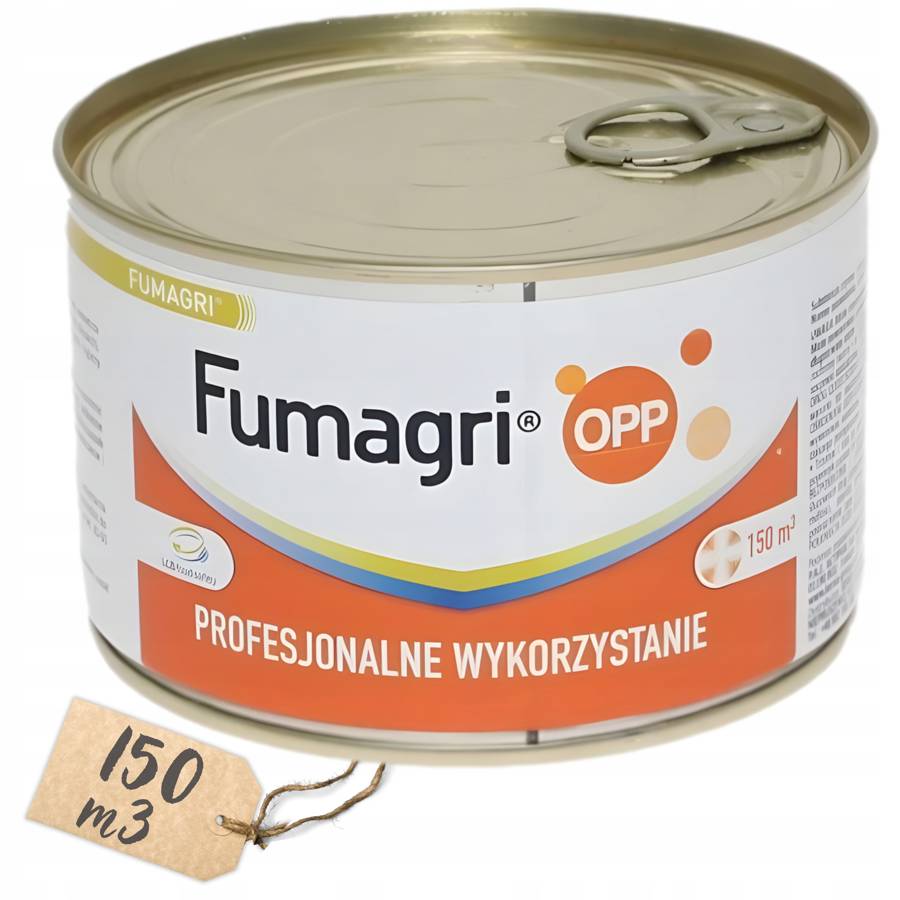 KERSIA Fumagri OPP 150m Świeca dymna do dezynfekcji Kurnika Chlewni Silosów 