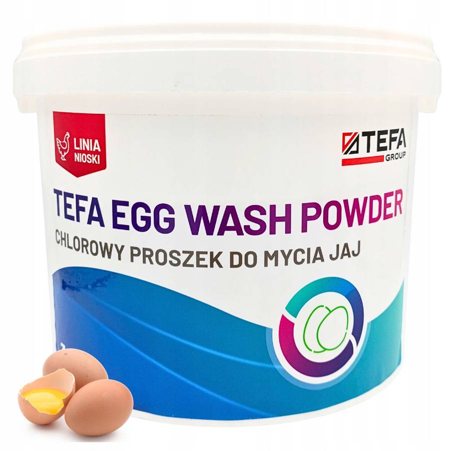 TEFA EGG WASH POWDER Proszek Mycie i Dezynfekcja Jaj do Jajek 3kg Intermag