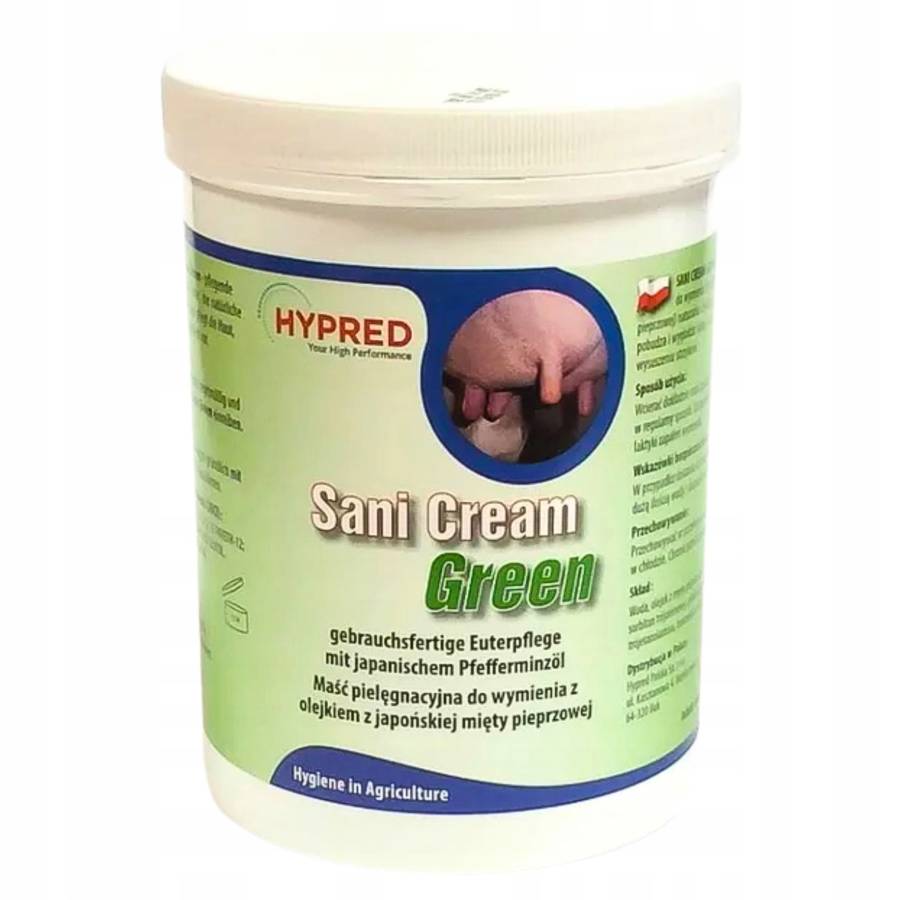 KERSIA Sani Cream Green Balsam do Wymion Maść Pielęgnacja na Zapalenia 1kg