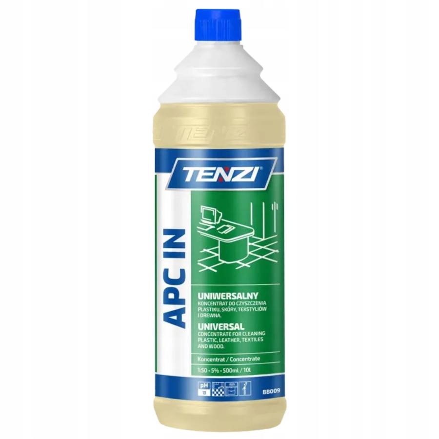 TENZI APC IN Silny Koncentrat do Plastików i Wnętrz Tworzyw 1L