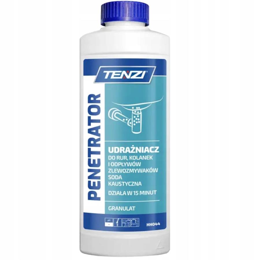 TENZI PENETRATOR Silny Udrażniacz Rur Granulki Kret Zatkany Zlew 0,5kg