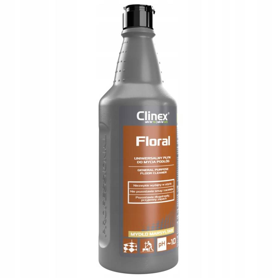 CLINEX Floral Mydło Marsylskie Uniwersalny płyn do mycia podłóg w domu 1L