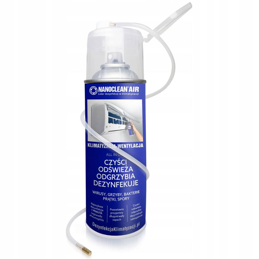 NANOCLEAN AIR Środek do czyszczenia i odgrzybiania klimatyzacji płyn AIR 0,4l