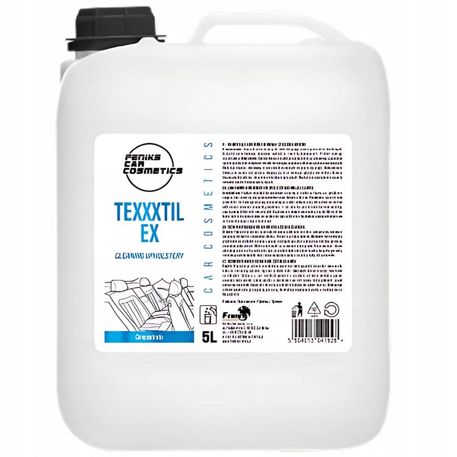 Feniks Texxxtil 5L Pranie foteli dywanow i tapicerki auta koncentrat Texxxtil - 5l